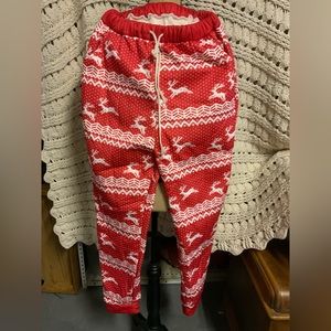Christmas Womens Casual Insulated Christmas Jogger